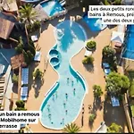 Mobil 8 Personnes Climatisé 3 Avec Piscines Et à Pied à 500m à Canet-plage Campeggio