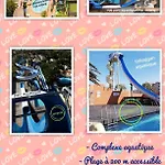 Campeggio Mobil 8 Personnes Climatisé 3 Avec Piscines Et à Pied à 500m à Canet-plage *