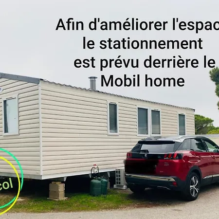 Kemp Mobil 8 Personnes Climatise 3 Avec Piscines Et A Pied A 500m A Canet-plage *